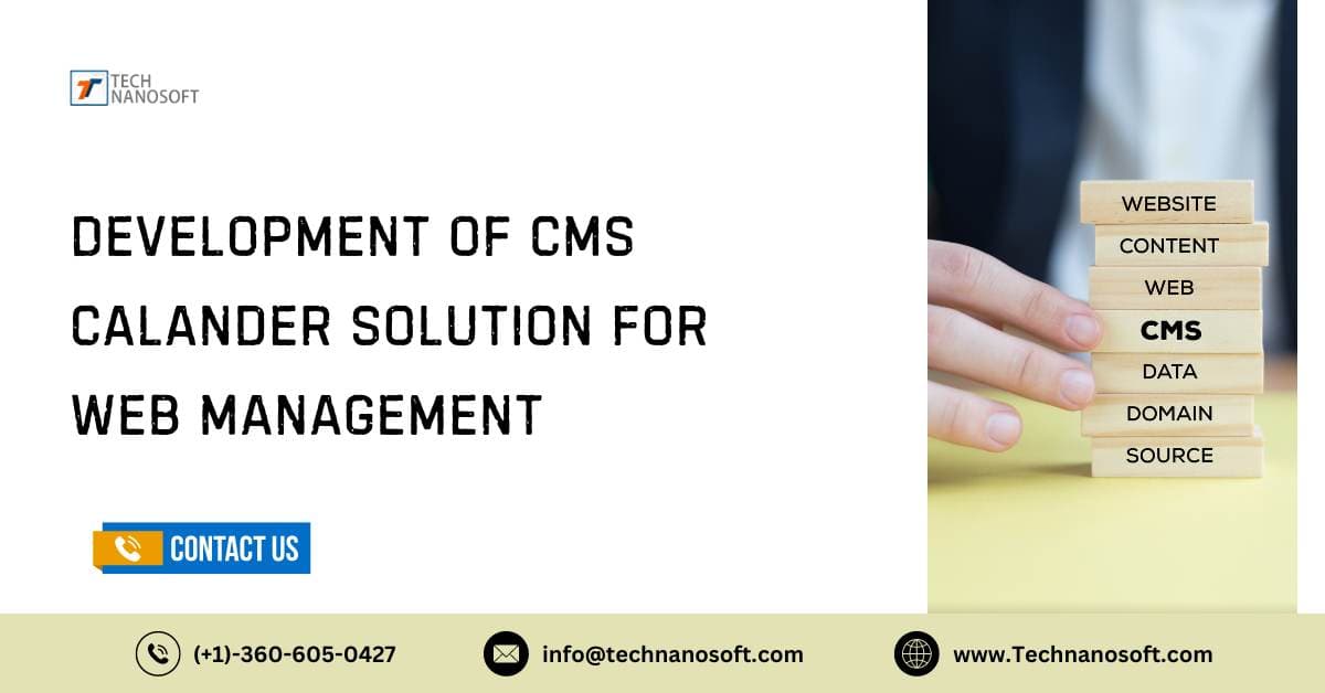 Development of CMS Calander Solution For Web Management