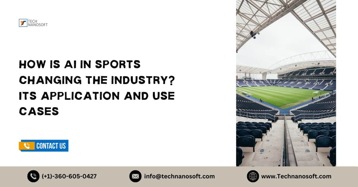 How is AI in sports changing the industry? applications and use cases?