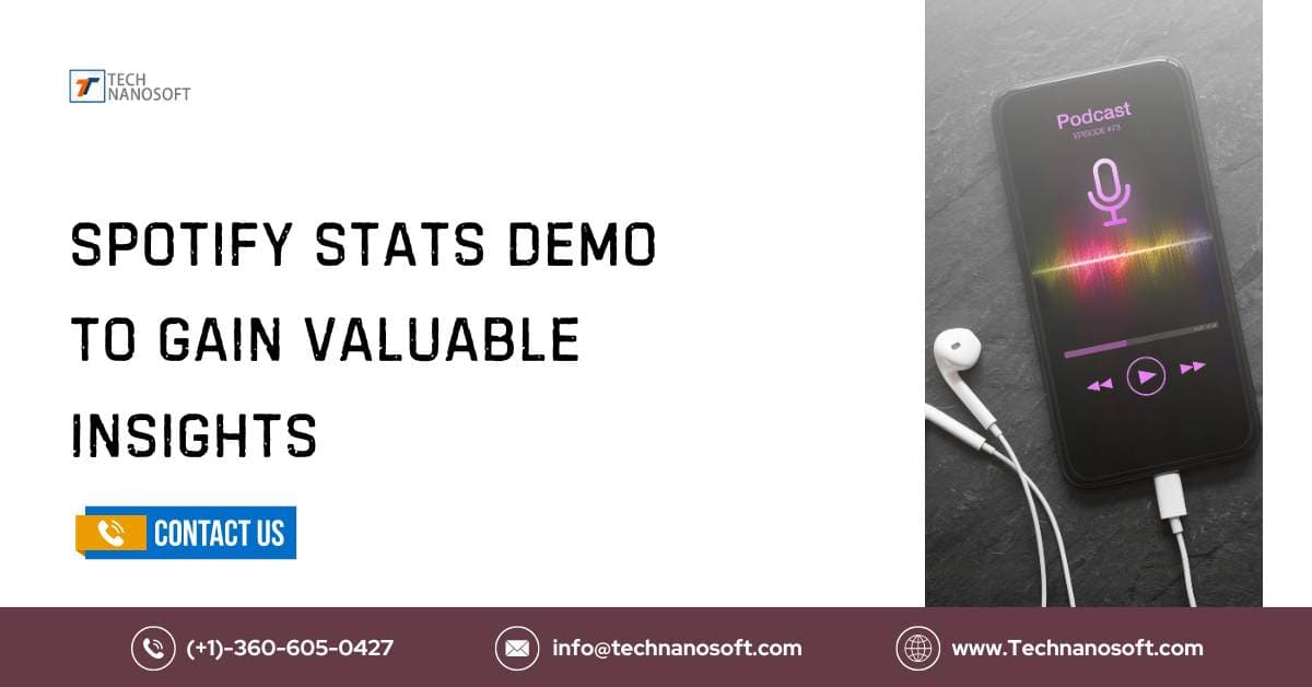 Spotify Stats Demo To Gain Valuable Insights