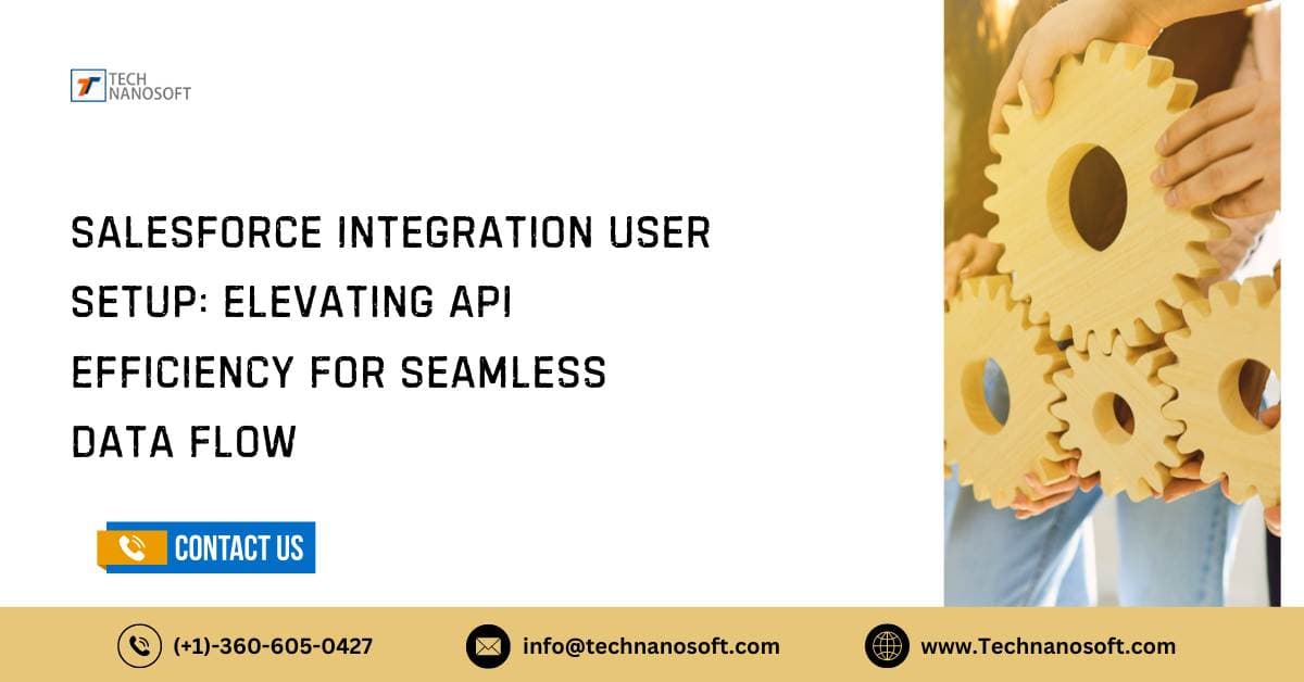Salesforce Integration User Setup: Elevating API Efficiency For Seamless Data Flow