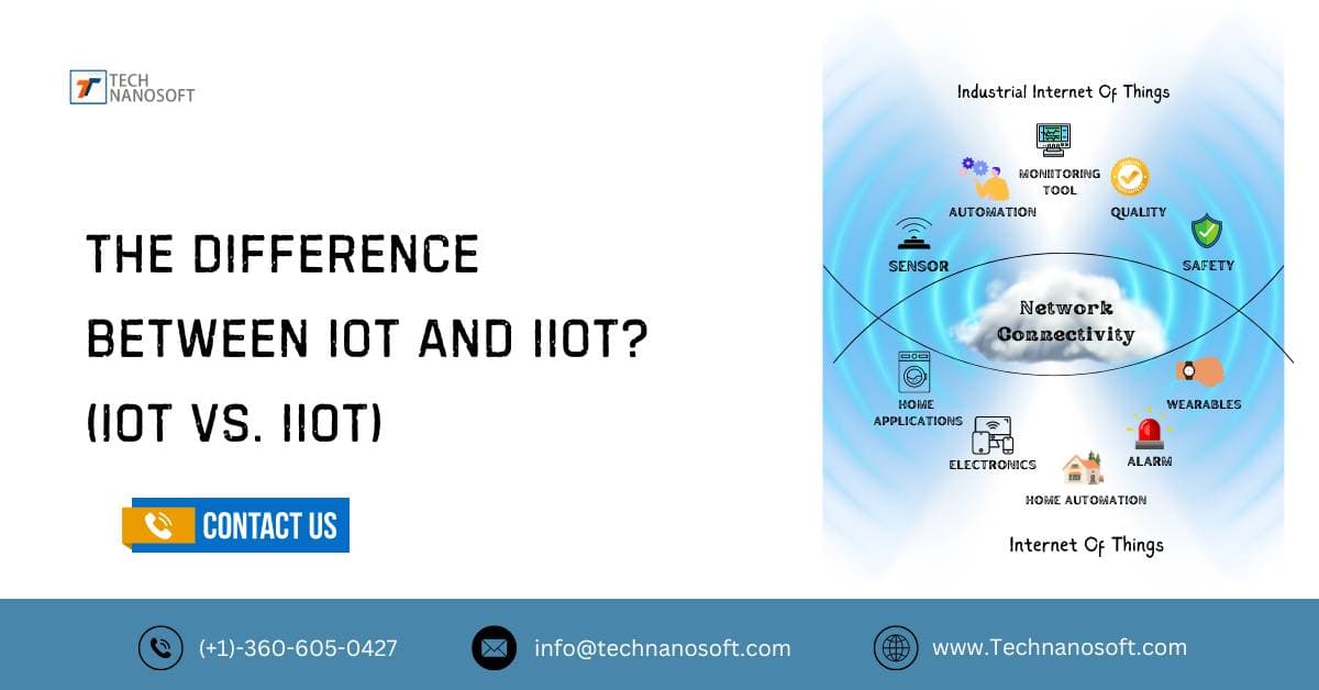 The Difference Between ioT and iioT? (IOT Vs. iiOT)