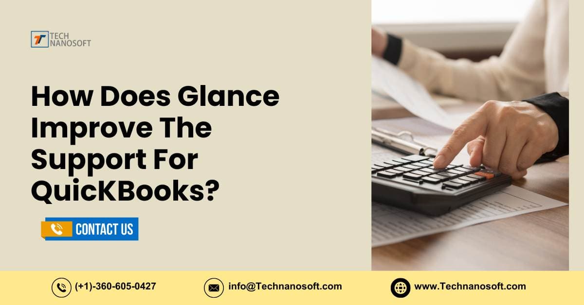 How Does Glance Intuit Improve The Support For QuicKBooks?