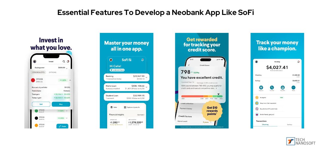 SoFi - Banking and Investing App Development Cost